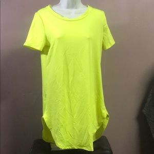 Neon Yellow Dress